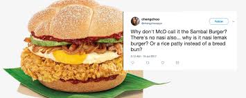 Mcdonald's has brought back the nasi lemak burger to singapore after seeing huge demand when it first introduced the temporary menu item earlier развернуть. People Really Hate This New Regional Mcdonald S Burger
