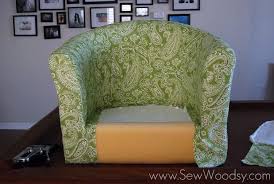 Recovering The Ikea Tullsta Chair Chair Reupholstery Chair Ikea Chair