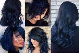 Dopo le mille sfumature di castano del 2018, nel nuovo anno tornerà il nero. Capelli Nero Blu Tantissime Foto Per Farvi Catturare Da Questo Look Capellistyle