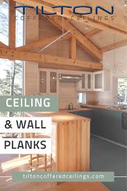 A masterpiece created in the ceiling, abstract ceiling should be emphasized finished floor glossy finish. Interior Design Ideas Ceiling Wall Planks In 2020 Wood Ceilings Wall Planks Ceiling Decor