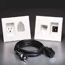 Like other solar thermal collectors, the surrounding plate is insulated. Wall Plate Flat Panel Tv Power Kit With Gang Box Power Cable White Networking Cable Plugs Jacks Wall Plates Networking Cables Adapters