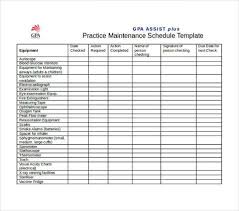 Free Word Excel Pdf Format Download Free Premium Templates Schedule Template Preventive Maintenance Schedule Templates