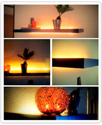 Led Powered Lack Shelf Ikea Hackers Lack Shelf Led Strip Lighting Strip Lighting