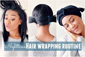 An african headwrap or african head wrap (two words) is a piece of cloth tied around the head in an intricate style. Nighttime Hair Wrapping Routine Youtube