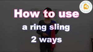 Maybe you would like to learn more about one of these? How To Use A Ring Sling With A Newborn Putting In And Taking Out 2 Ways Youtube