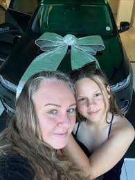 It's official now♥️ surprised David last night with my new ride… Blurple is  retired now and now I have …. Well I'm still trying to name her!! Had to  keep secret until