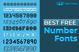 In this video, i'm showing you 25 aesthetically pleasing fonts that you can use in apps like inshot, picsart, over, phonto etc. 30 Best Free Number Fonts Cool Stylish For 2022