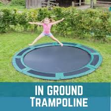 It is for trampoline and on ground. In Ground Trampoline Installing A Sunken Trampoline Cost Reviews