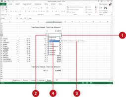 Creating A Formula Using Formula Autocomplete Working With Formulas And Functions In Excel 2013 Informit
