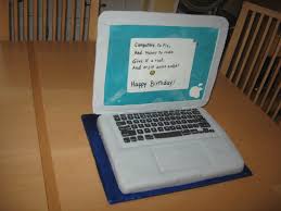 | 150 original messages for friends and loved ones. A Laptop Cake For A Computer Repair Guy Cakecentral Com
