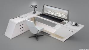 I Decided To Create Another Version Of The Porsche Desk This One Is Bigger And With More Storage Desk Modern Design Modern Office Desk Office Table Design
