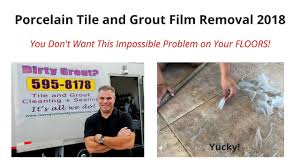 Porcelain Tile And Grout Film Removal How To Remove Porcelain Tile Grout Cleaner