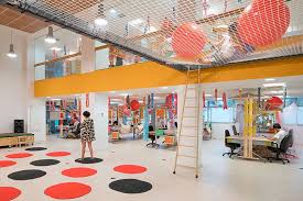 Izaskun Chinchilla Hacks Ikea Furniture Into Playful Co Working Space In Madrid Office Inspiration Workspaces Coworking Coworking Space