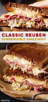 There S Just Nothing Quite Like A Classic Reuben Sandwich Enjoyed All Year Round But Especially On In 2020 Reuben Sandwich Classic Simple Sandwiches Reuben Sandwich