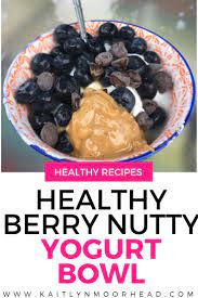 Berry Nutty Greek Yogurt Recipe This Is A Great Recipe For Breakfast Snack Greek Yogurt Recipes Healthy Yogurt Recipes Healthy Healthy Greek Yogurt Snacks