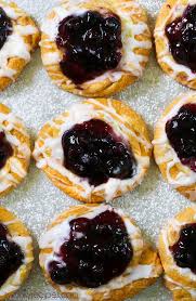 Easy Blueberry Lemon Cream Cheese Danish For A Quick Breakfast Pastry This Cream Cheese Danish Party Snack Food Blueberry Pie Filling Recipes Filling Recipes