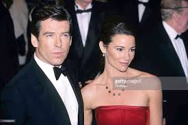pierce brosnan and keely shaye smith during goldeneye uk film pierce brosnan nicholas sparks novels hollywood couples