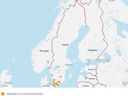 La svezia è la nazione più grande della scandinavia e ha una popolazione di circa 9,5 milioni di abitanti. Svezia Cementir Holding N V