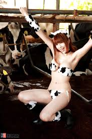 Nice Cowgirl Milking A Cow - ZB Porn