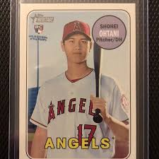 These are part of a limited print run from topps as part of their topps now promotion. Best Shohei Ohtani Rookie Card 2018 Topps Heritage High Numbers 600 For Sale In Burnaby British Columbia For 2021