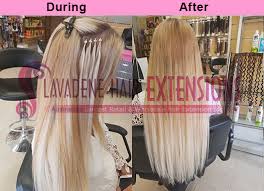 The different colors match the different skin tones. Micro Bead Hair Extensions Lavadene Hair Extensions