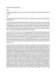 Section 4(1) contracts act 1950 states that, communication of a proposal is complete when it is comes to the knowledge of the person to whom it is made. Contract Law Question 2 Part B April 2009 Business Law Common Law