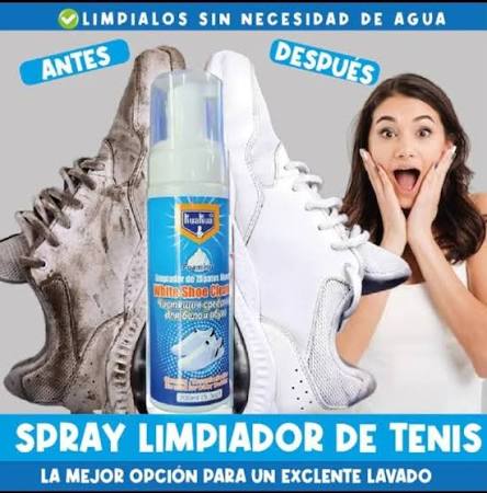 ✨️ESPUMA LIMPIADORA DE ZAPATOS BLANCOS. 👟🧽 PRECIO Q30📍 Detalles de  producto🧼⭐ 💠Limpieza Rápida y Eficiente 💠Fórmula suave, sin daños  💠Adecuado para varios zapatos 💠Cómodo de usar 💠Portátil y sin enjuague  ⚡️PIDE YA