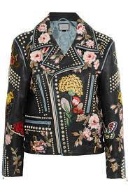 6 Brands That Make The Perfect Leather Jacket For Under 500 Painted Leather Jacket Leather Jacket Gucci Leather Jacket