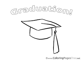 It means that you can do it anytime, anywhere. Children Graduation Colouring Page Cap