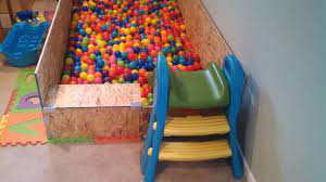 Ball Pit With Ply Wood Sides Ball Pit Ball Wood