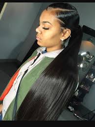 4.40 out of 5 stars (97 reviews) sheamoisture. Side Part Low Ponytail Sleek Ponytail Hairstyles Sleek Ponytail Hair Styles