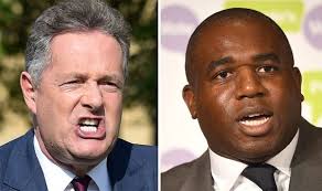 And of course no prizes for guessing which character morgan played. Boris Johnson News Fake News Piers Morgan Accuses David Lammy Of Hypocrisy Politics News Express Co Uk