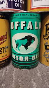 Buffalo Oil Can 80 Star Oil Oils Petroliana