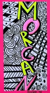 Artwork Published By Morgan3214 Name Art Projects School Art Projects Art Lessons