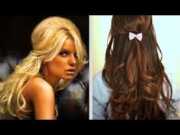 Some women have their fingers forever playing with hair. Glam Brigitte Bardot Half Up Updos Hairstyles Homecoming Everyday Medium Long Hair Tutorial Makeupwearables Hairstyles Hair Tutorial On Thursdays Video Beautylish