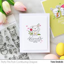 Having trouble viewing the video? Pretty Pink Posh Colorful Spring Card Ideas Video Yana Smakula