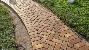 Permeable italian renaissance artisan slate premier pavers. Paver Walkway Old Chicago 45 Herringbone Youtube