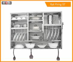 Intip 6 model rak piring kitchen set yang super praktis for jual rak piring. Jual Rak Piring Stainless Model Gantung Reymetal Com Produsen Kitchen Set Stainless Resto