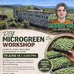 DIY Microgreen Workshop with Robby Ds Lil Greens
