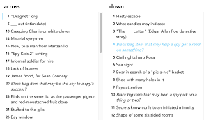 Maybe you would like to learn more about one of these? Mind Games Can You Decipher The Codes In Spyscape S Crosswords