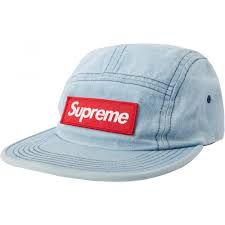 Tried on washed chino twill camp cap in pale royal. Fw18 Supreme Washed Chino Twill Camp Cap Fw18 Denim