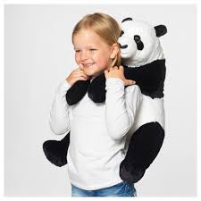 Djungelskog Soft Toy Panda Ikea Soft Toy Panda Cuddling