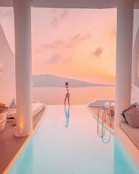 Top 10 Hotels With An Infinity Pool In Santorini Greece Updated 2020 Best Places To Vacation Beautiful Travel Destinations Santorini Sunset