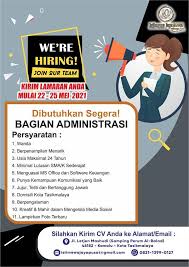 Segera lamar lowongan kerja statistik dari 34 daftar loker di bawah ini. Loker Tasik Update Facebook