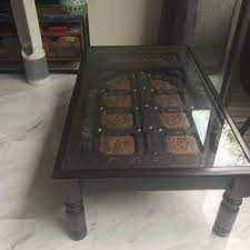 Indian coffee tables / center tables indian antiques sideboards. Indian Wood Door Coffee Table Furniture Home Living Furniture Tables Sets On Carousell