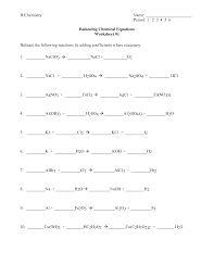 Write the word equations for each ofthe following chemical breathtaking gen chem page together with marvelous balancing chemical balancing chemical equations practice worksheet answer key. 28 Balancing Chemical Formulas Worksheet Worksheet Project List