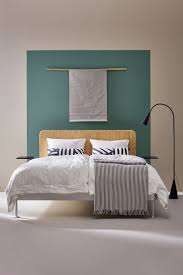 Delaktig Bettgestell Mit Kopfteil Aus Rattan Bettgestell Ikea Bett Bett Ideen