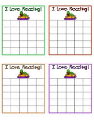 reading sticker chart freebie