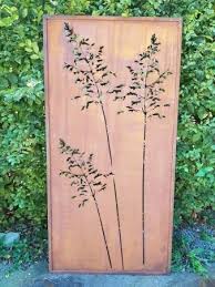 Edelrost Sichtschutzelement Filigrane Graser Sichtschutzwande Sichtschutzelemente Edelrost