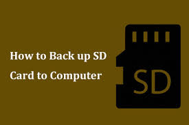 Transferring photos to your sandisk memory card is a simple process for both pc and mac users. 3 Ways To Back Up Sd Card To Computer For Data Protection